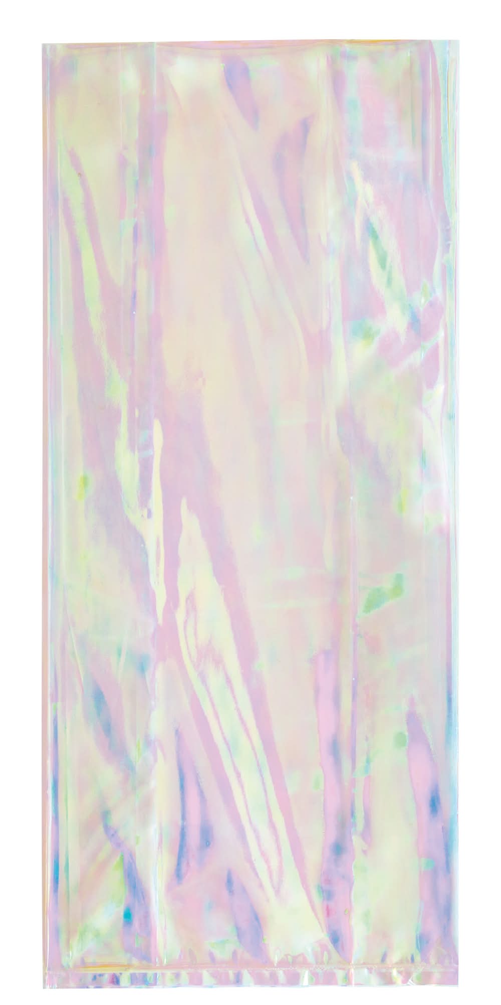 12-Count Iridescent Cellophane Loot Bags With Twist Ties
