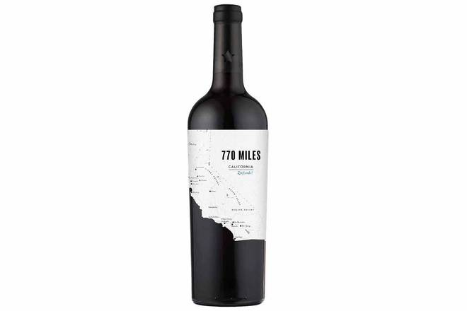 Zinfandel rouge, 770 Miles (75cl) 🍷