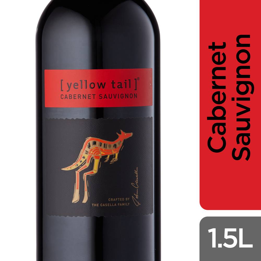 Yellow Tail Cabernet Sauvignon Red Wine, 2019 (1.5 L)