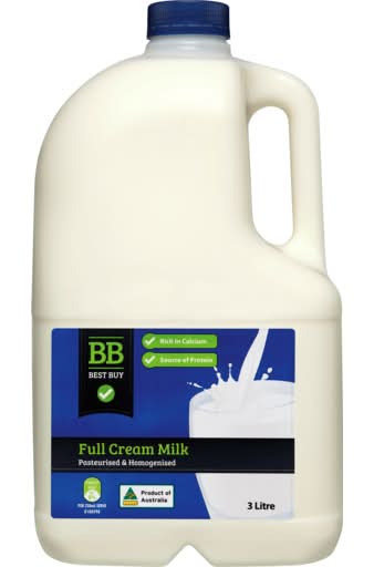 Best Buy Full Cream Milk (3L)