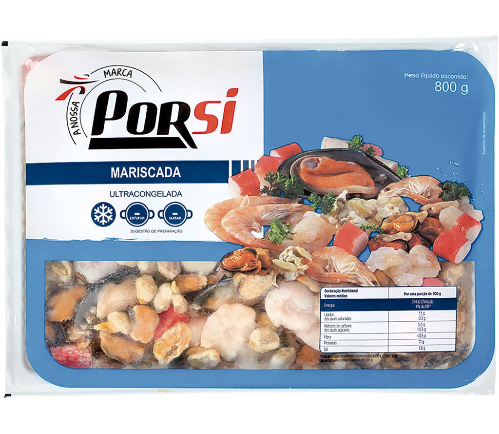 Porsi  - Mariscada, embalagem de 800g