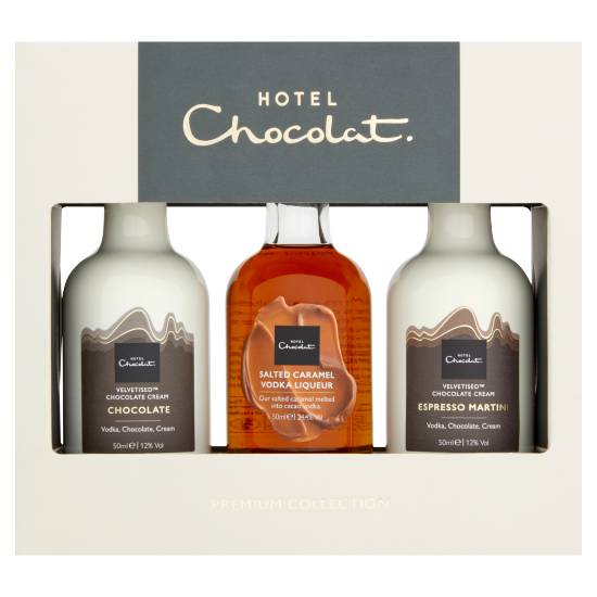 Hotel Chocolat Premium Collection Of Liquer (3 pack)