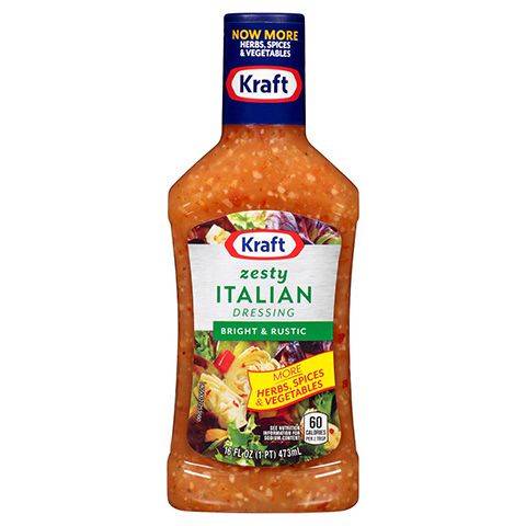 Kraft Zesty Italian Dressing 8oz