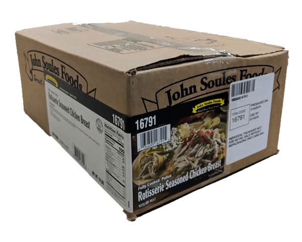 John Soules Foods Rotisserie Seasoned Chicken Breast (10 lbs, 2 ct)