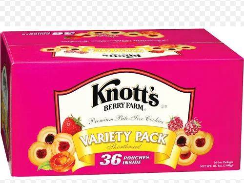 Knotts - Berry Farm Cookies Variety Pack - 36ct/2oz (1X36|1 Unit per Case)