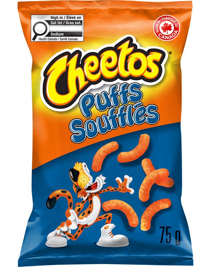 Cheetos Puffs Snacks, Cheese (75 g)