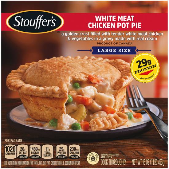Stouffer's Large Size White Meat Chicken Pot Pie (16 oz)