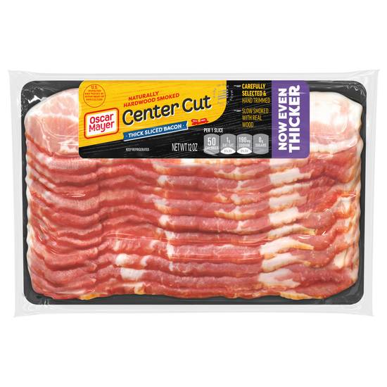 Oscar Mayer Center Cut Thick Sliced Bacon (12 oz)