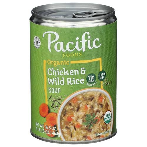 Pacific Foods Organic Chicken & Wild Rice Soup