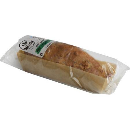 Cake aux légumes CARREFOUR LE MARCHE - la barquette de 160g