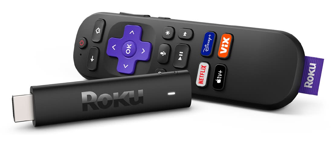ROKU · Dispositivo de streaming wi-fi 4k para televisor