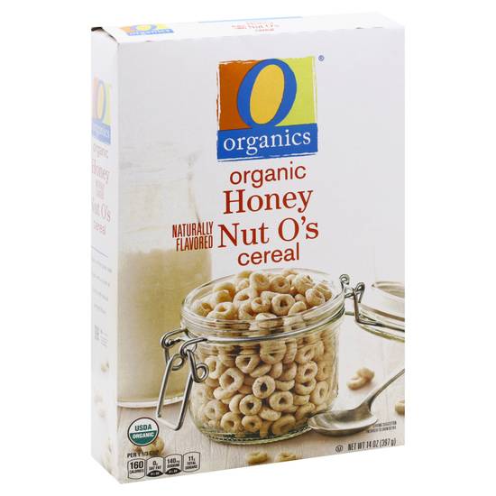 O Organics Organic Honey Nut O's Cereal (14 oz)