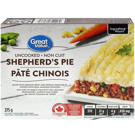 Great Value Shepherd’s Pie
