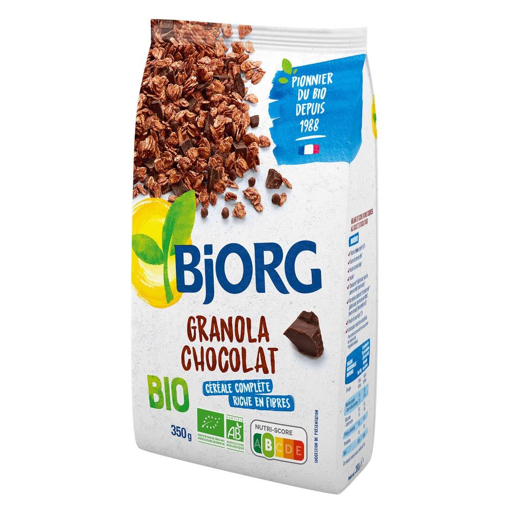 Bjorg - Céréales granola chocolat bio