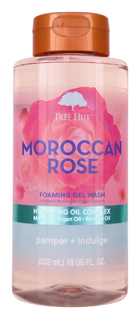 Tree Hut · Jabón líquido corporal rosa marroquí (532 ml)