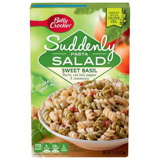 Betty Crocker Suddenly Sweet Basil Pasta Salad