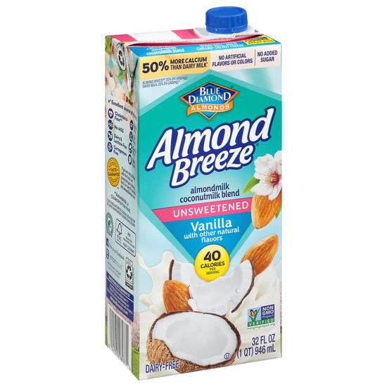 Almond Breeze Unsweetened Almondmilk & Coconutmilk (32 fl oz)