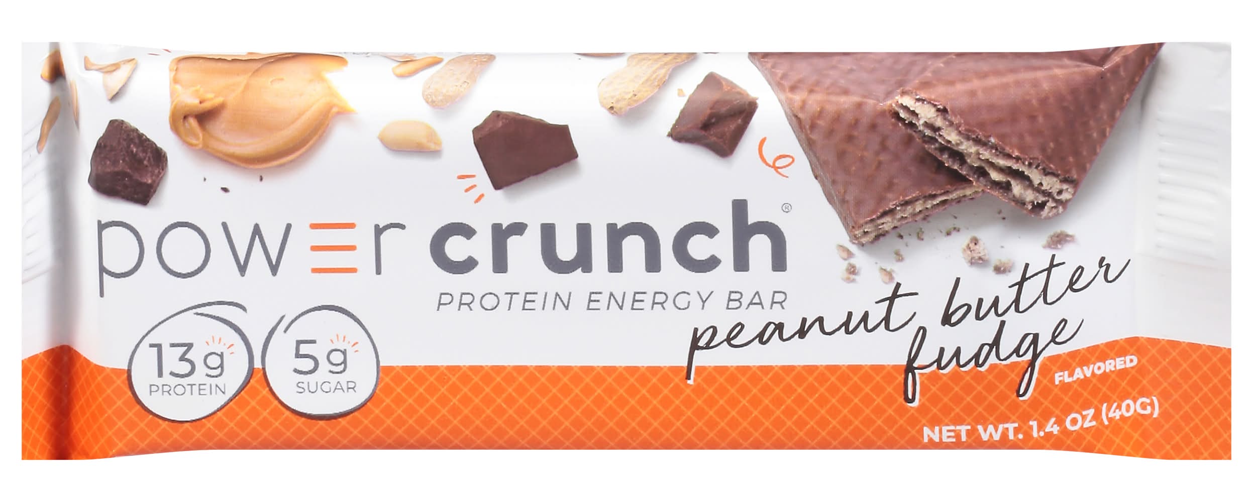 Power Crunch Peanut Butter Fudge Protein Energy Bar (1.4 oz)