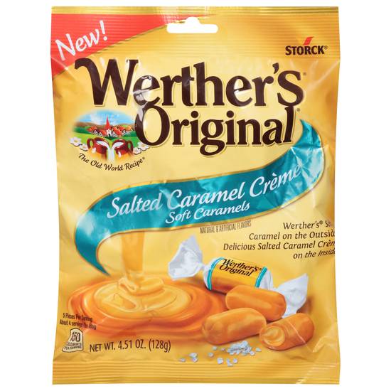 Storck Werther's Original Salted Caramel Creme Soft Chocolates