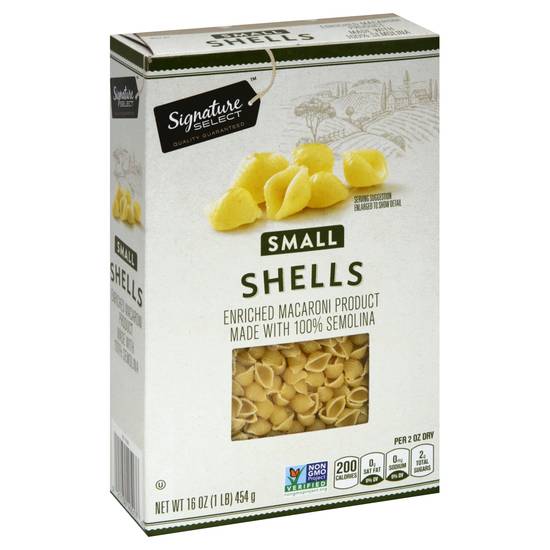 Signature Select Pasta Shells Small Box
