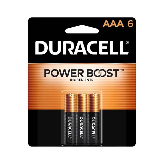 Duracell Coppertop AAA Alkaline Batteries, 6 ct