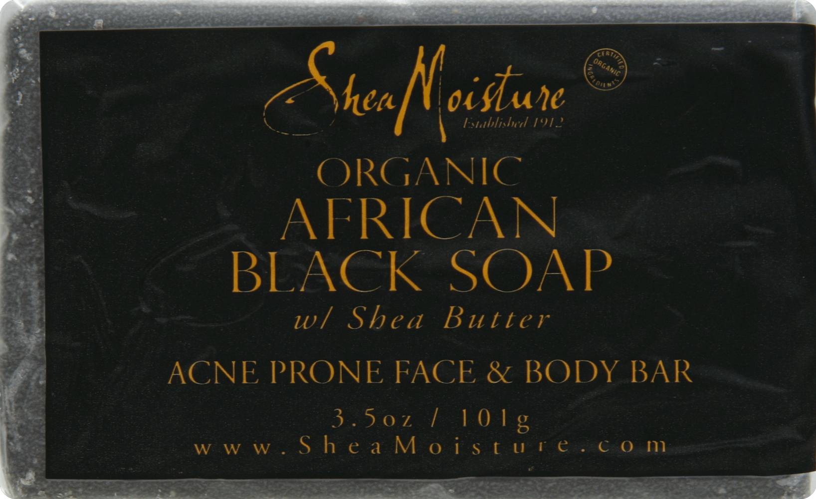 SheaMoisture Face & Body Bar African Black Soap