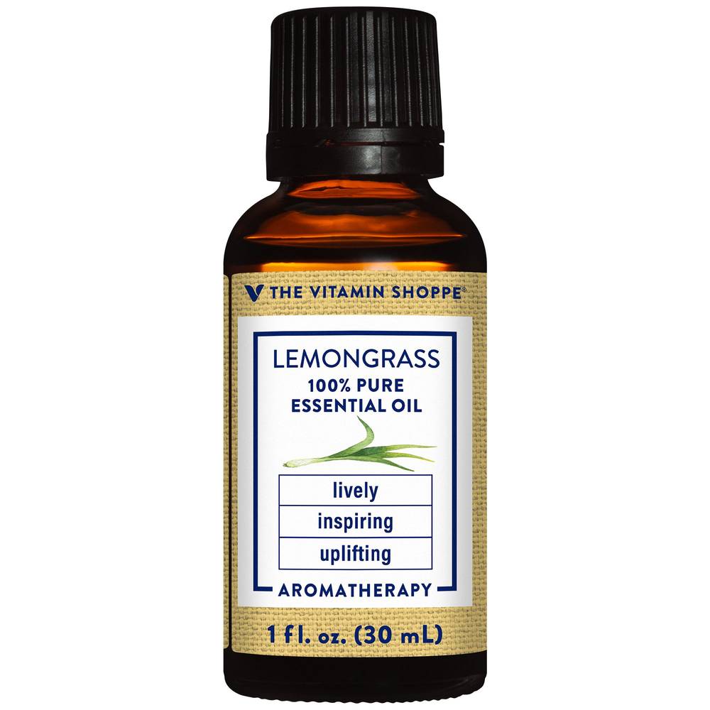 Lemongrass - 100% Pure Essential Oil - Lively, Inspiring, & Uplifting Aromatherapy (1 Fl. Oz.)