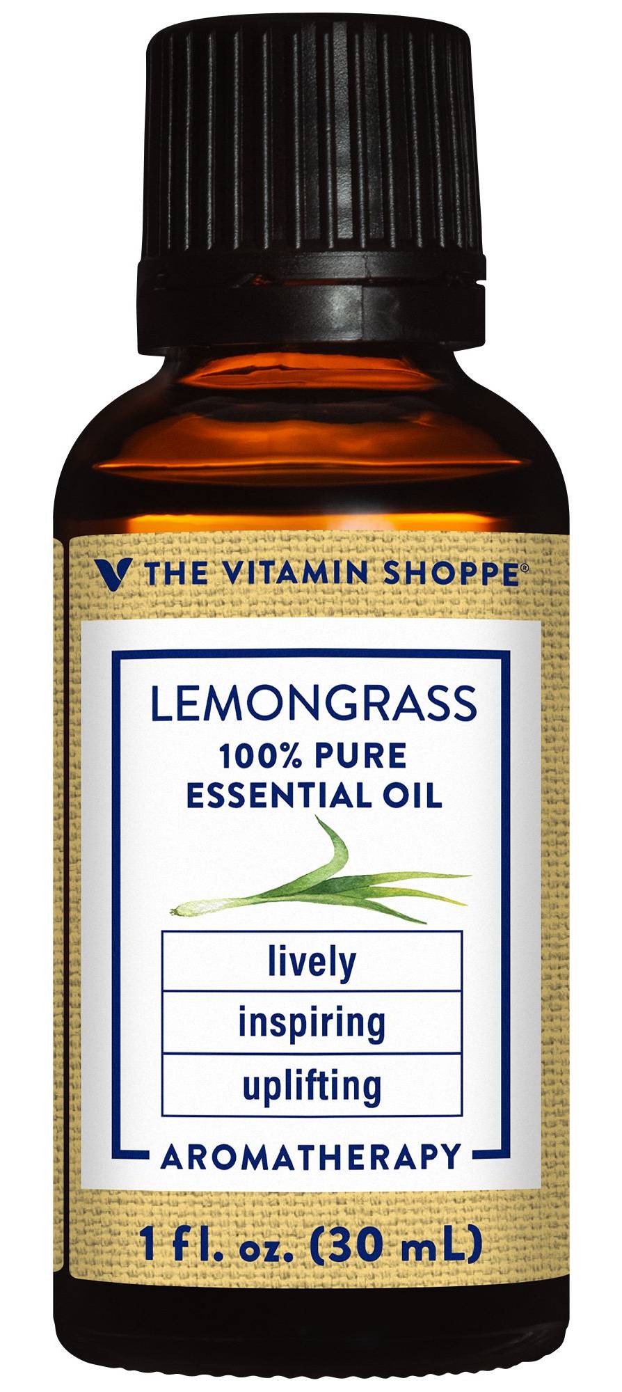 Lemongrass - 100% Pure Essential Oil - Lively, Inspiring, & Uplifting Aromatherapy (1 Fl. Oz.)