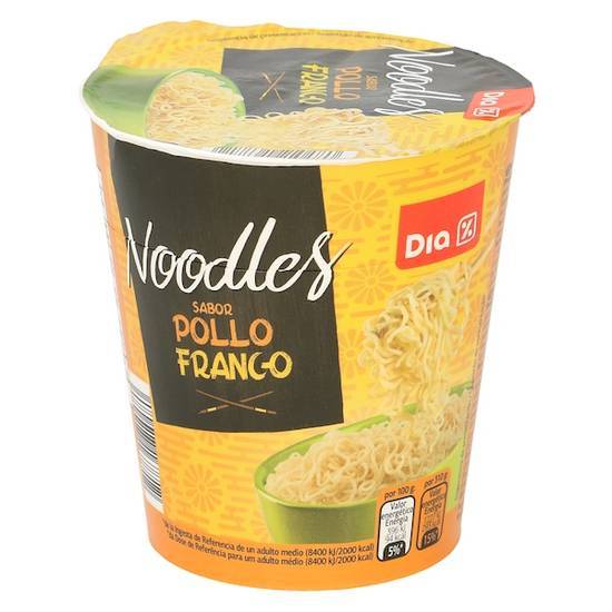 Fideos orientales sabor pollo Día vaso 65 g