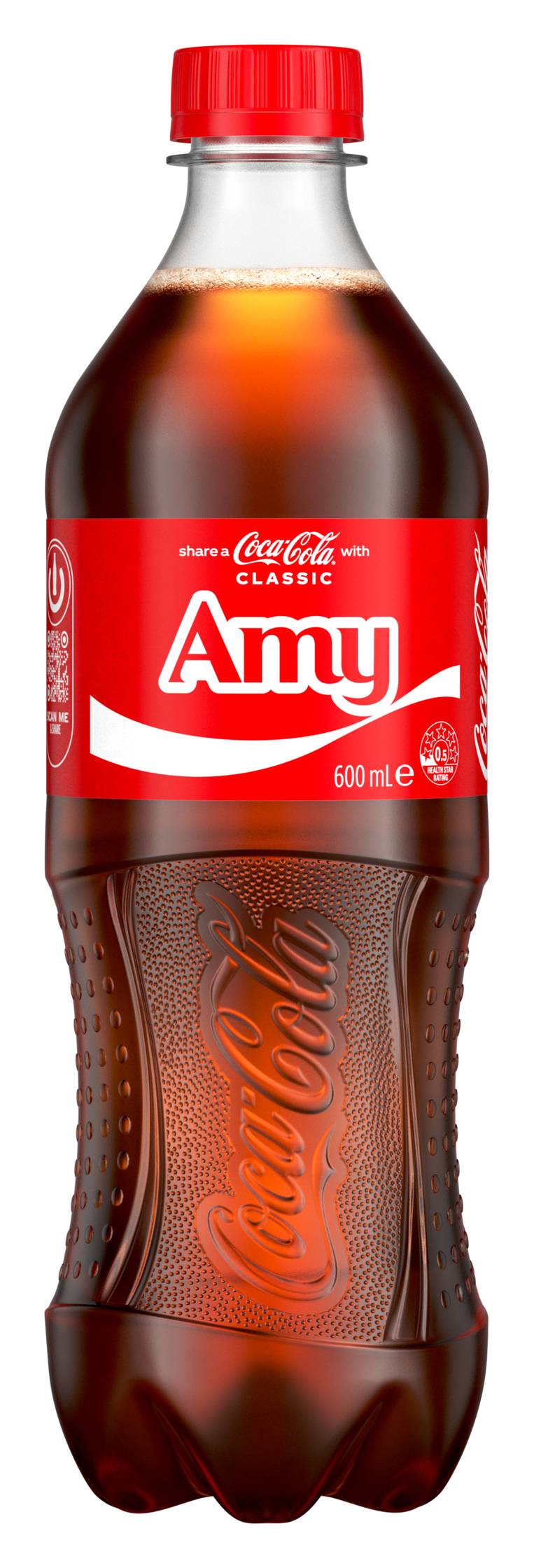 Coca-Cola Amy Classic Soft Drink (600mL)
