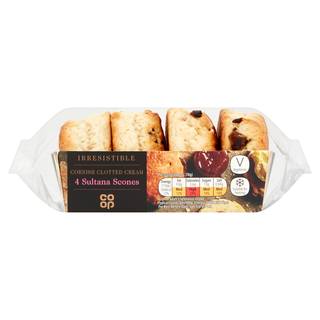 Co-op Irresistible 4 Sultana Scones