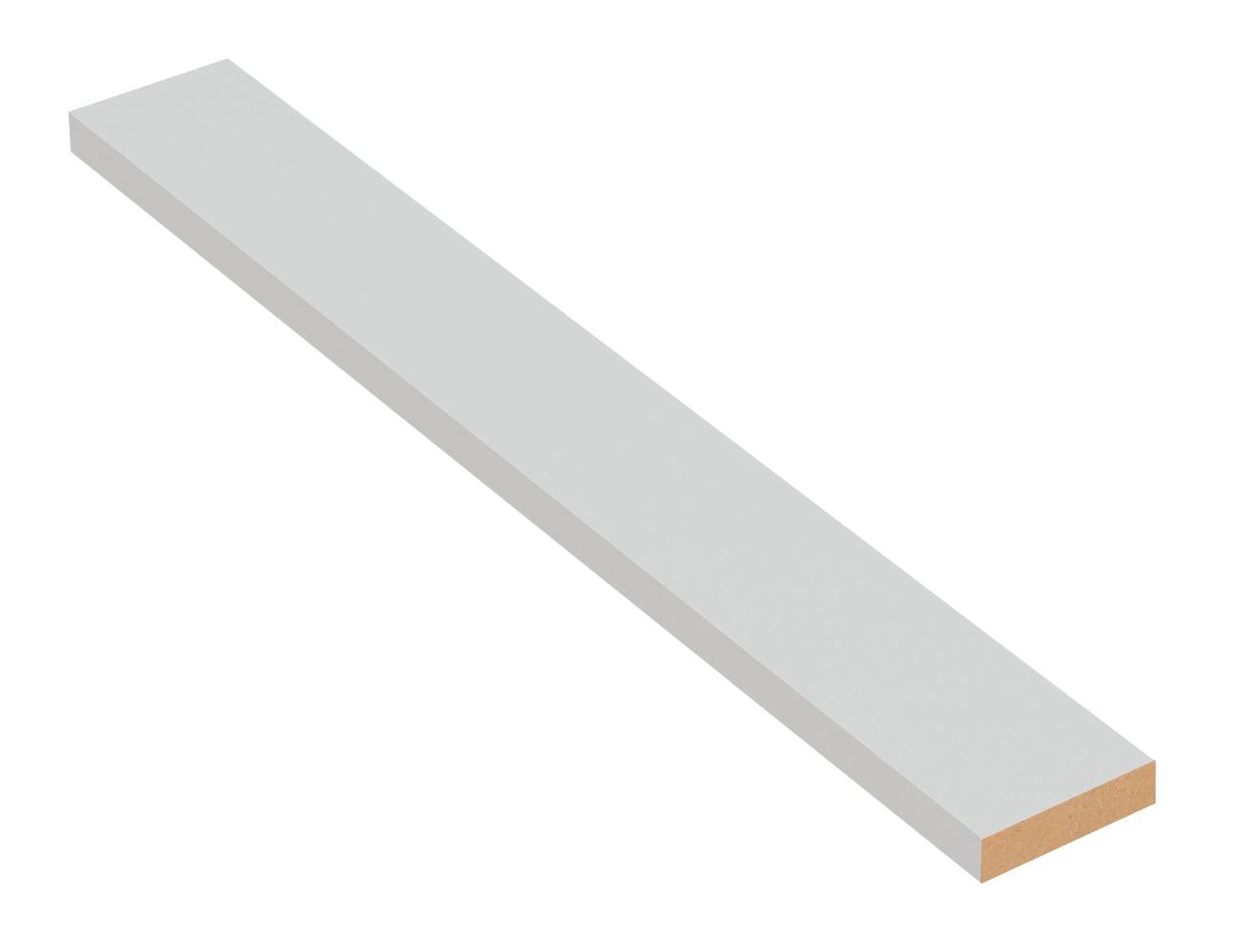 Diamond NOW Arcadia 3 W x 92 H x 0.75 D White Laminate Cabinet Fill Strip | G10 F392