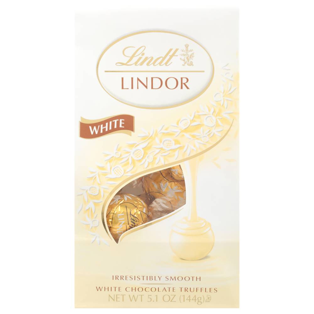 Lindt Chocolate Truffles, White Chocolate (5.1 oz)