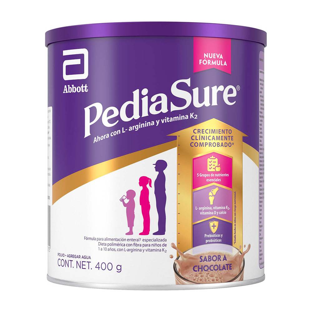 PediaSure · Fórmula para niños sabor chocolate (400 g)