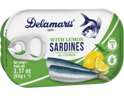 Delamaris Sardines With Lemon (90g)