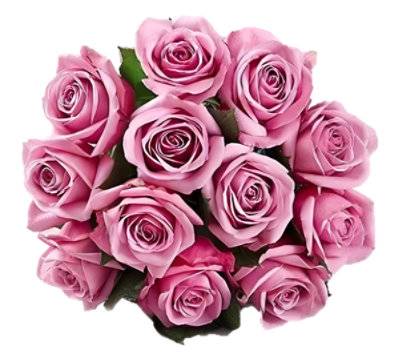 Pink Rose Bouquet 12 Stem - Each