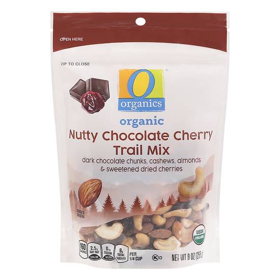 O Organics Organic Nutty Chocolate Cherry Trail Mix (9 oz)