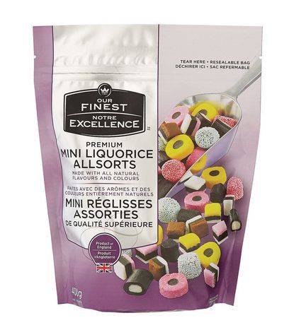 Our Finest Premium Mini Liquorice Allsorts (400 g)