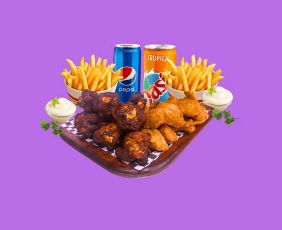 Formule Mix Tenders & Wings Classic🍗🍗🍟🍟🥤🥤