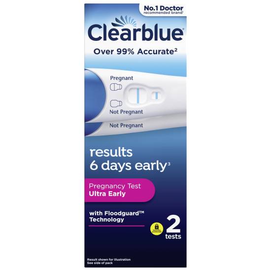 Clearblue Ultra Early Pregnancy Test (2ct)