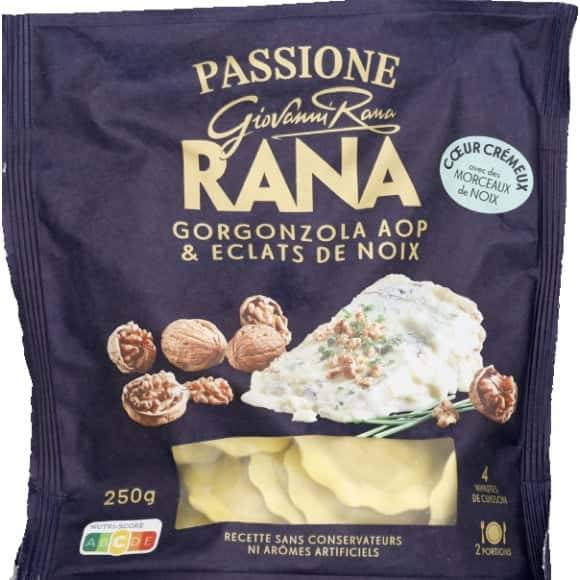 Rana - Pâtes fraîches ravioli gorgonzola aop et éclats de noix (250g)