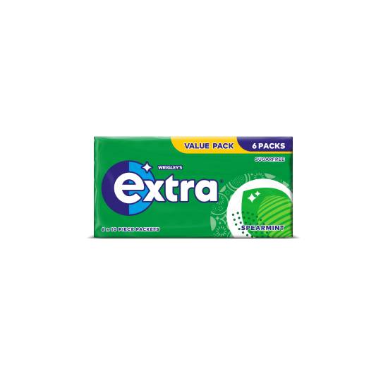 Wrigley's Extra Spearmint Chewing Gum (6 ct)