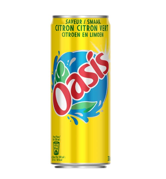 Oasis Citron-Citron Vert 33cl