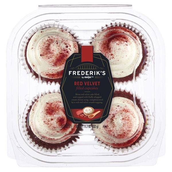 Frederiks By Meijer Red Velvet Filled Cupcakes (11.7 oz)