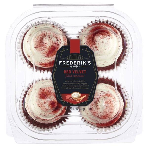 Frederik's by Meijer Red Velvet Filled Cupcakes (11.7 oz)