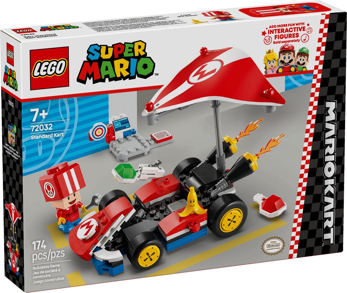 LEGO · Super mario standard kart juego de construcción 72032, 7+ Años (174 un)