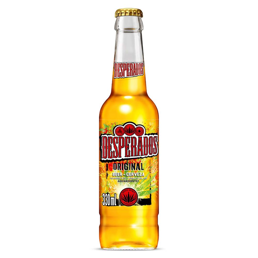 Cerveza Rubia Original Desperados Botella 33 Cl