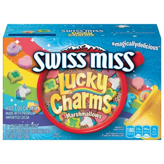 Swiss Miss Lucky Charms Marshmallows Hot Cocoa Mix (12 ct)