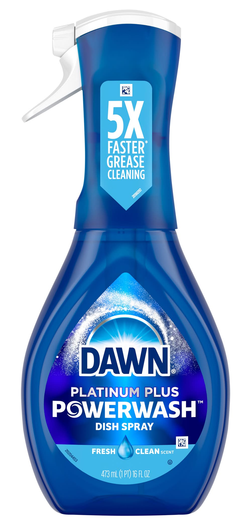 Dawn Ultra Powerwash Platinum Dish Spray, Fresh Clean (16 fl oz)