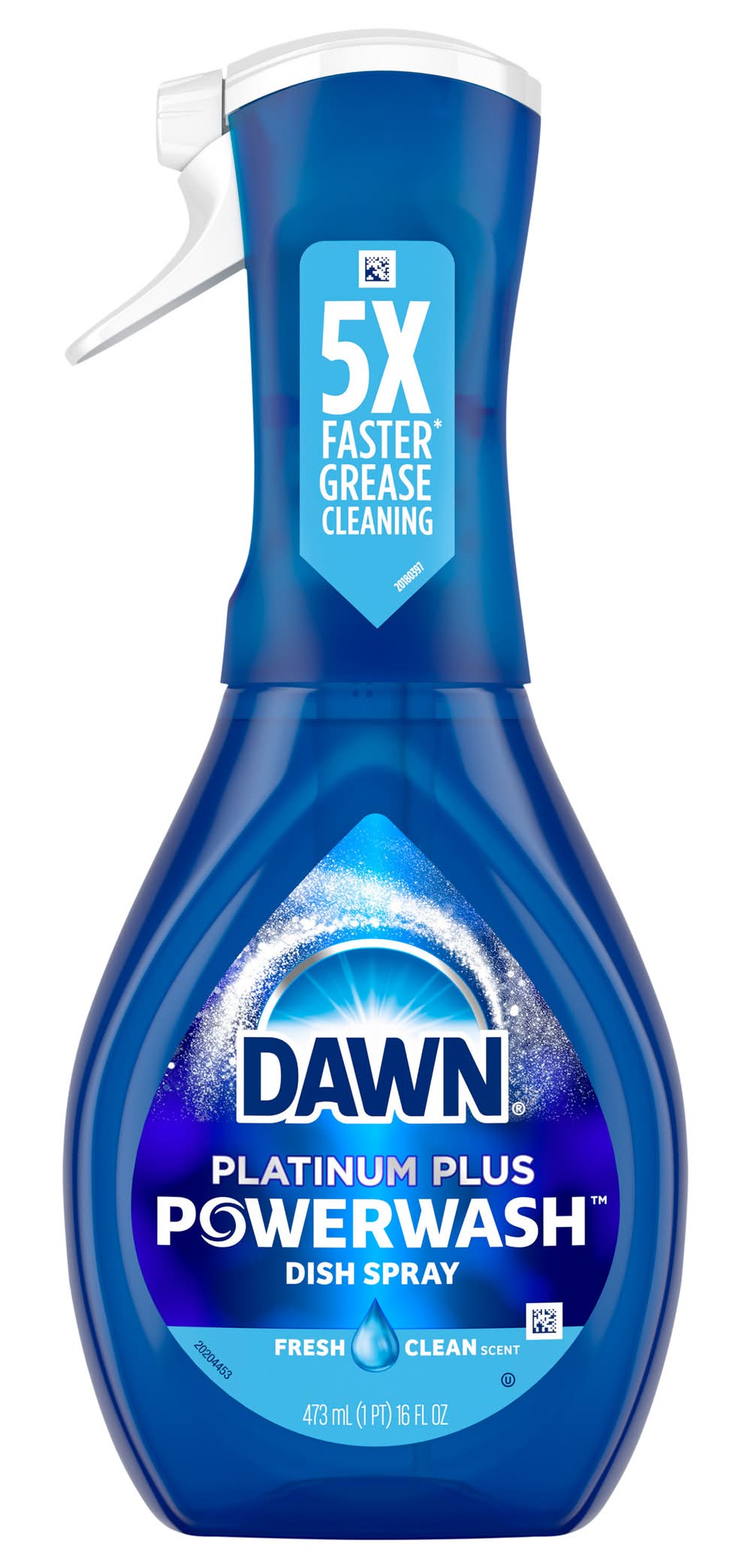 Dawn Powerwash Platinum Plus Dish Spray, Fresh Clean (16 fl oz)